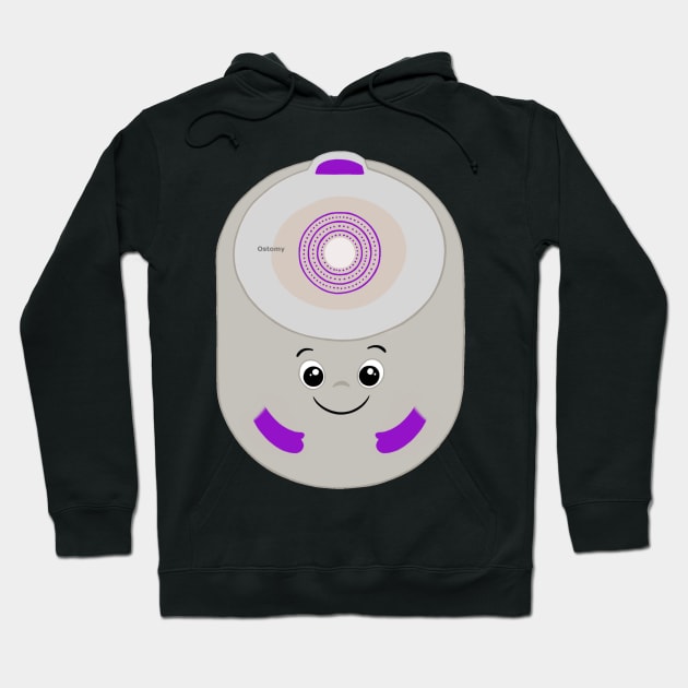 Cute Closed Ostomy Bag Hoodie by CaitlynConnor